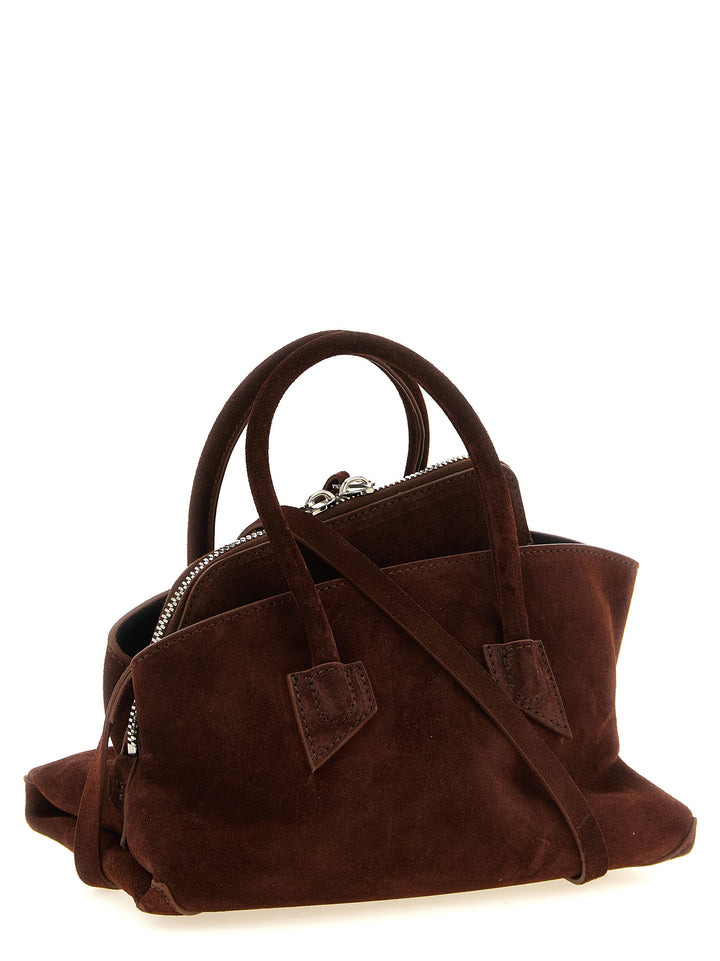 The Attico Brown Bovine Leather Handbag