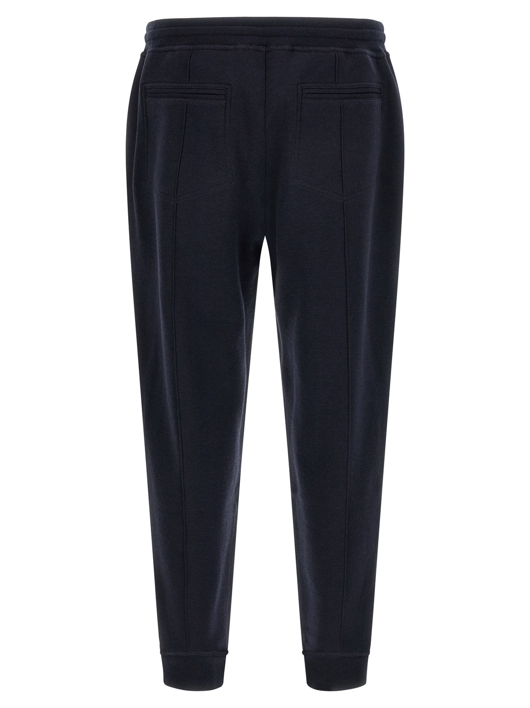 Brunello Cucinelli Blue Cotton Joggers (Workout Pants)