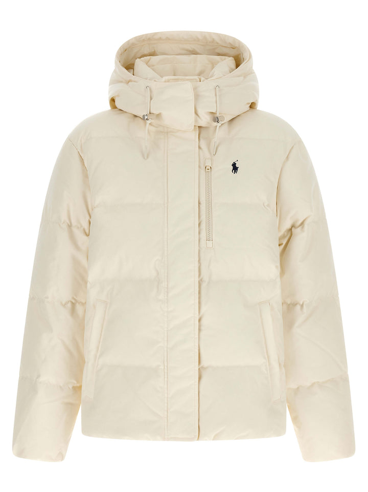 Polo Ralph Lauren White Polyester Full-Length Jacket