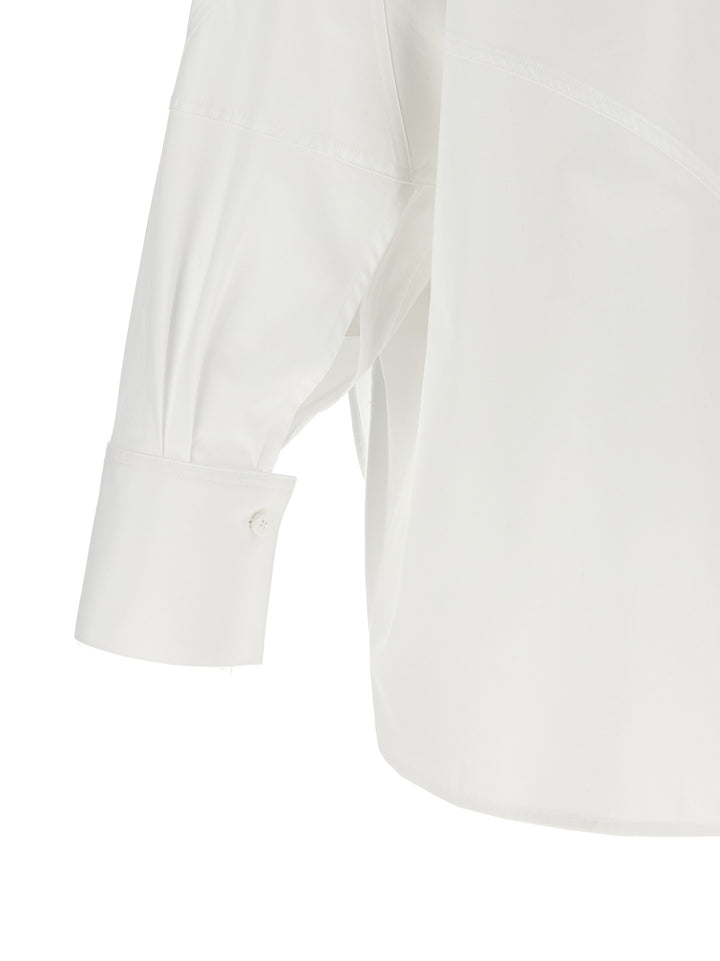 The Attico White Cotton Blouse