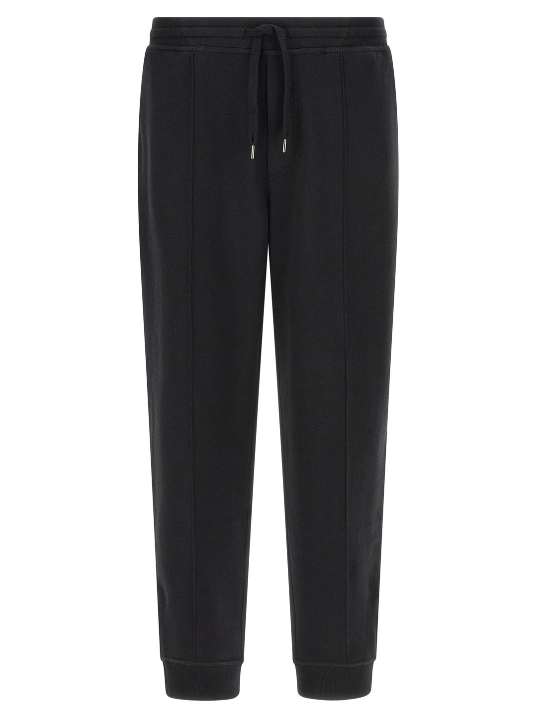 Brunello Cucinelli Black Cotton Joggers (Workout Pants)