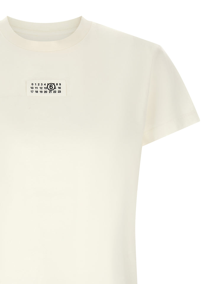 MM6 Maison Margiela White Cotton T-Shirt