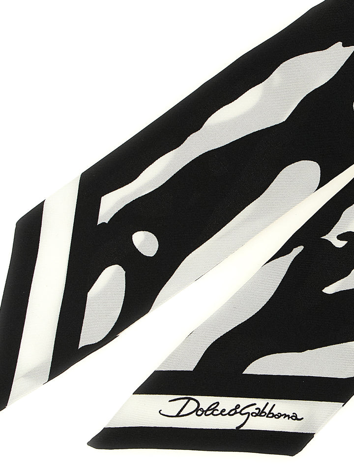 Dolce & Gabbana Bicolor Silk Foulard