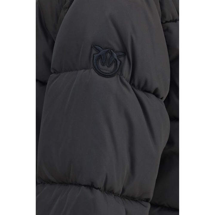 PINKO Brown Goose Down Full-Length Jacket