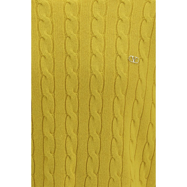 Valentino Garavani Bicolor Cashmere Sweater