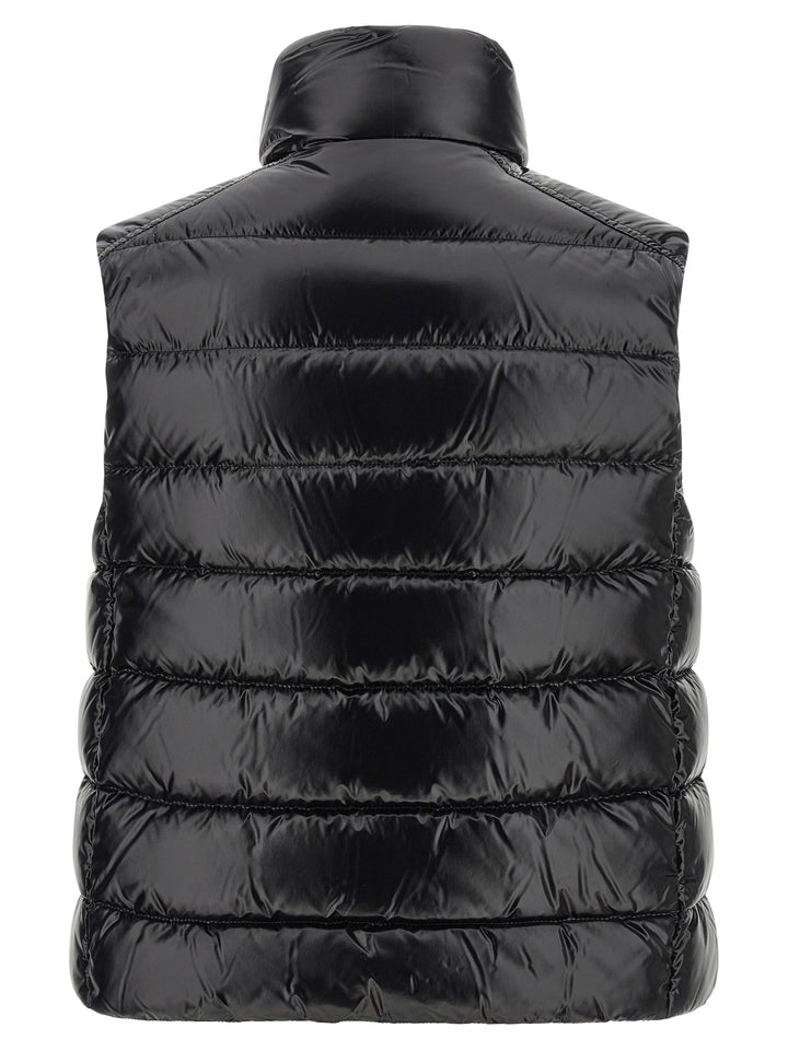 Moncler Black Polyamide Sleeveless Jacket