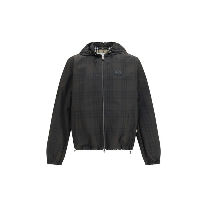 Burberry Brown Cotton Shell Jacket