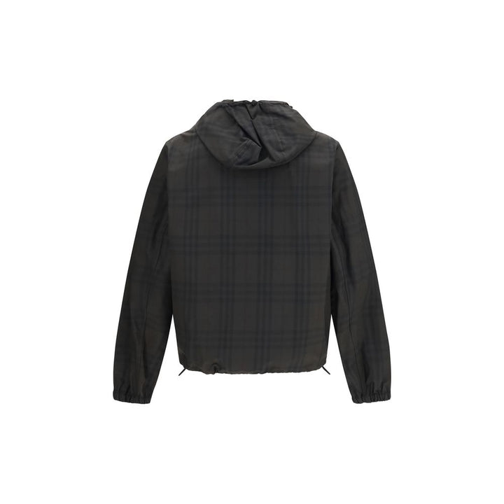 Burberry Brown Cotton Shell Jacket