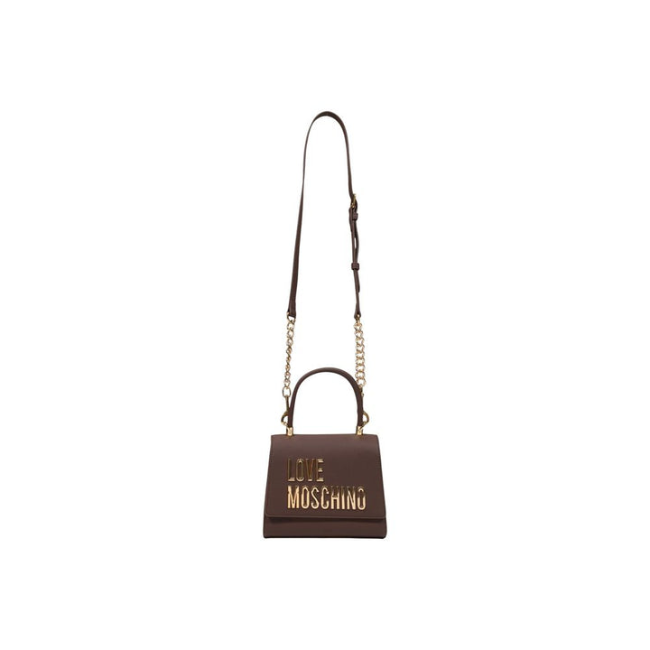 Love Moschino Brown Polyethylene Handbag