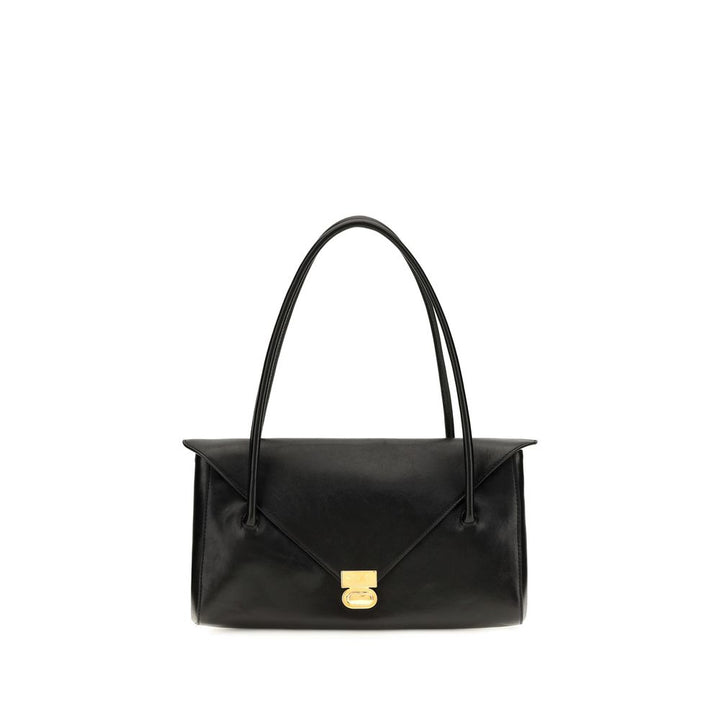 Marni Black Calf Leather Bos Taurus Shoulder Bag
