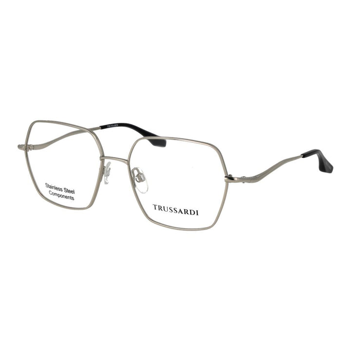 Trussardi Silver Stainless Steel Glasses (Frames)