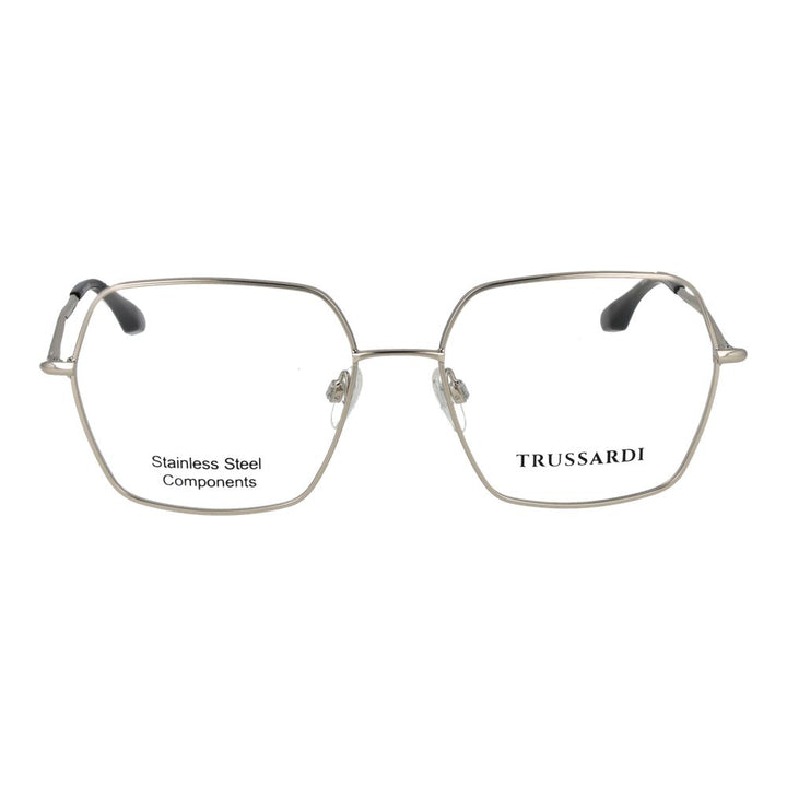 Trussardi Silver Stainless Steel Glasses (Frames)