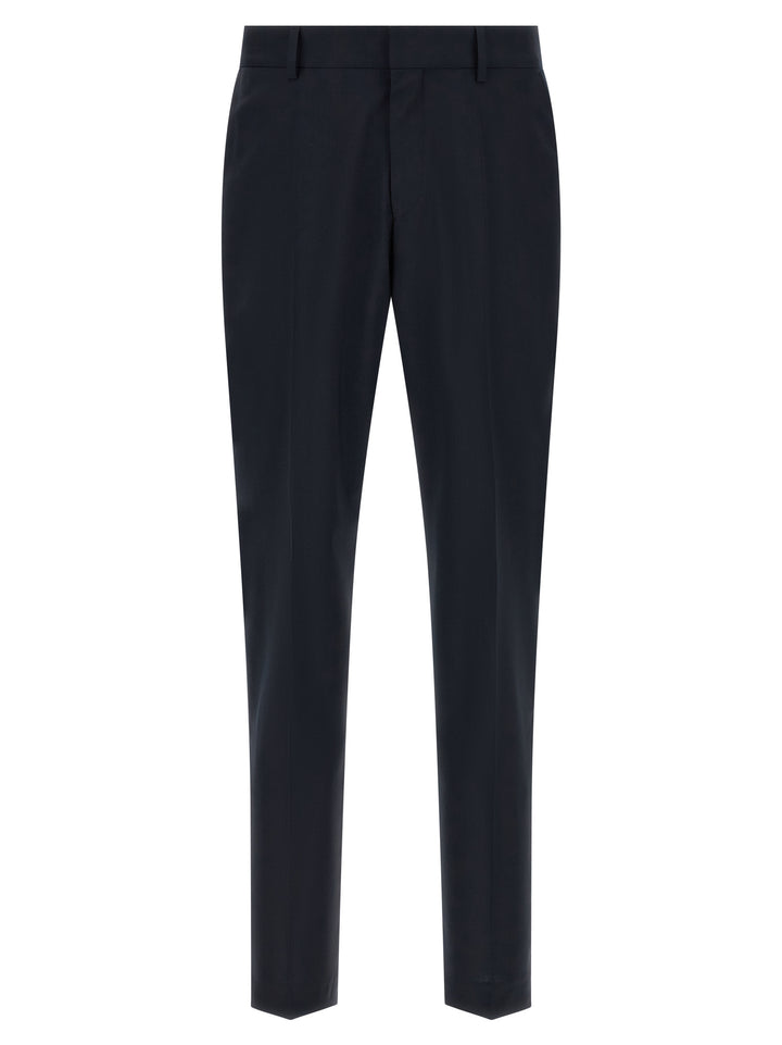 Hugo Boss Blue Virgin Wool Two-Piece Suit