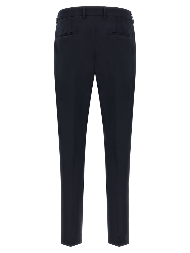 Hugo Boss Blue Virgin Wool Two-Piece Suit
