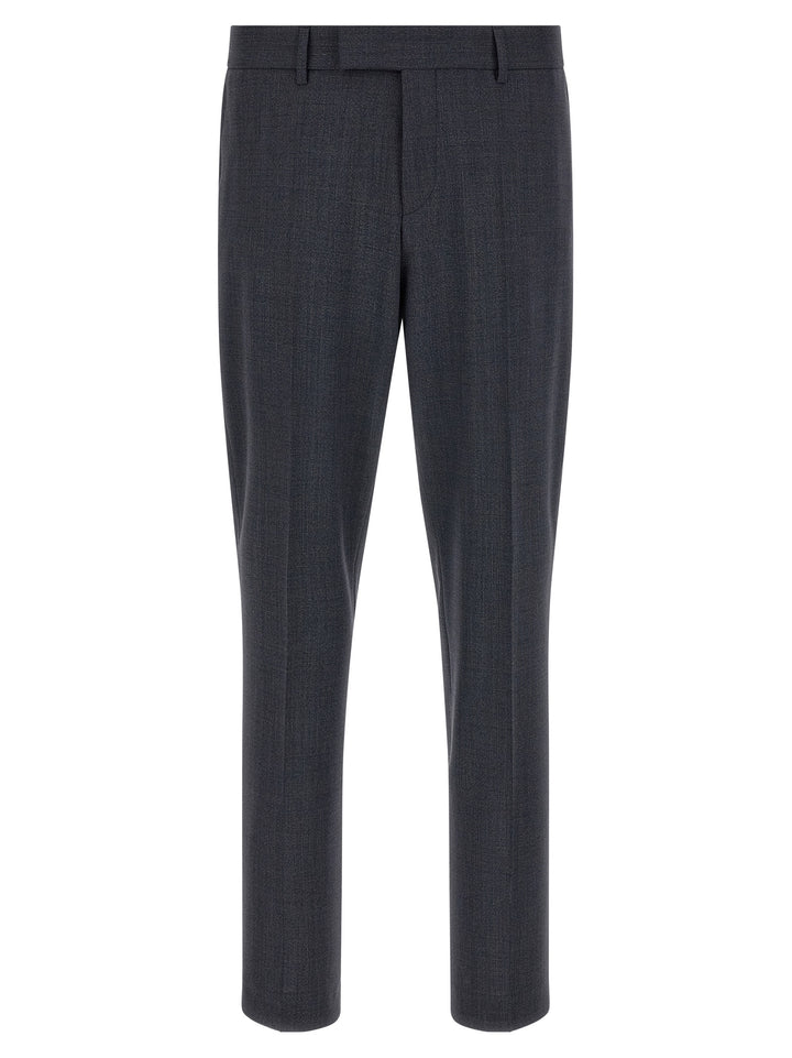 Hugo Boss Blue Polyester Two-Piece Suit