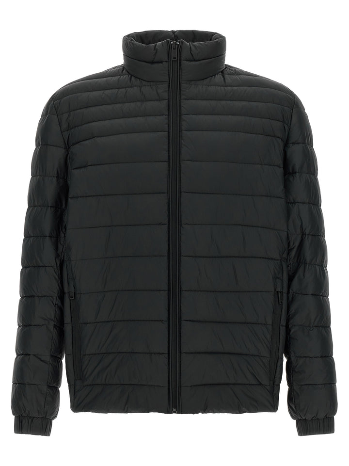 Hugo Boss Black Recycled Polyamide Full-Length Jacket