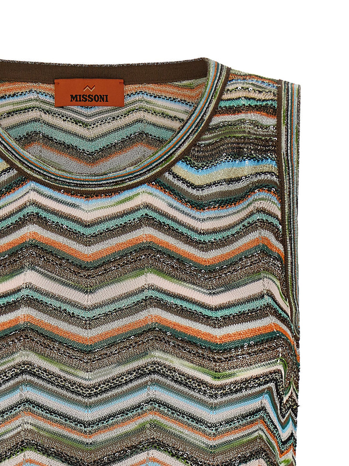 Missoni Multicolor Viscose Blouse
