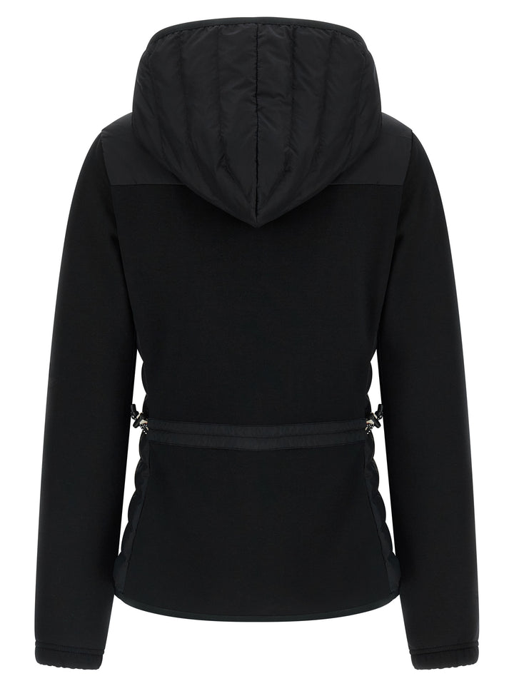 Moncler Grenoble Black Polyamide Full-Length Jacket