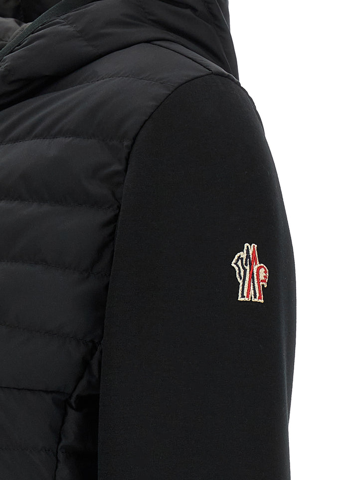 Moncler Grenoble Black Polyamide Full-Length Jacket