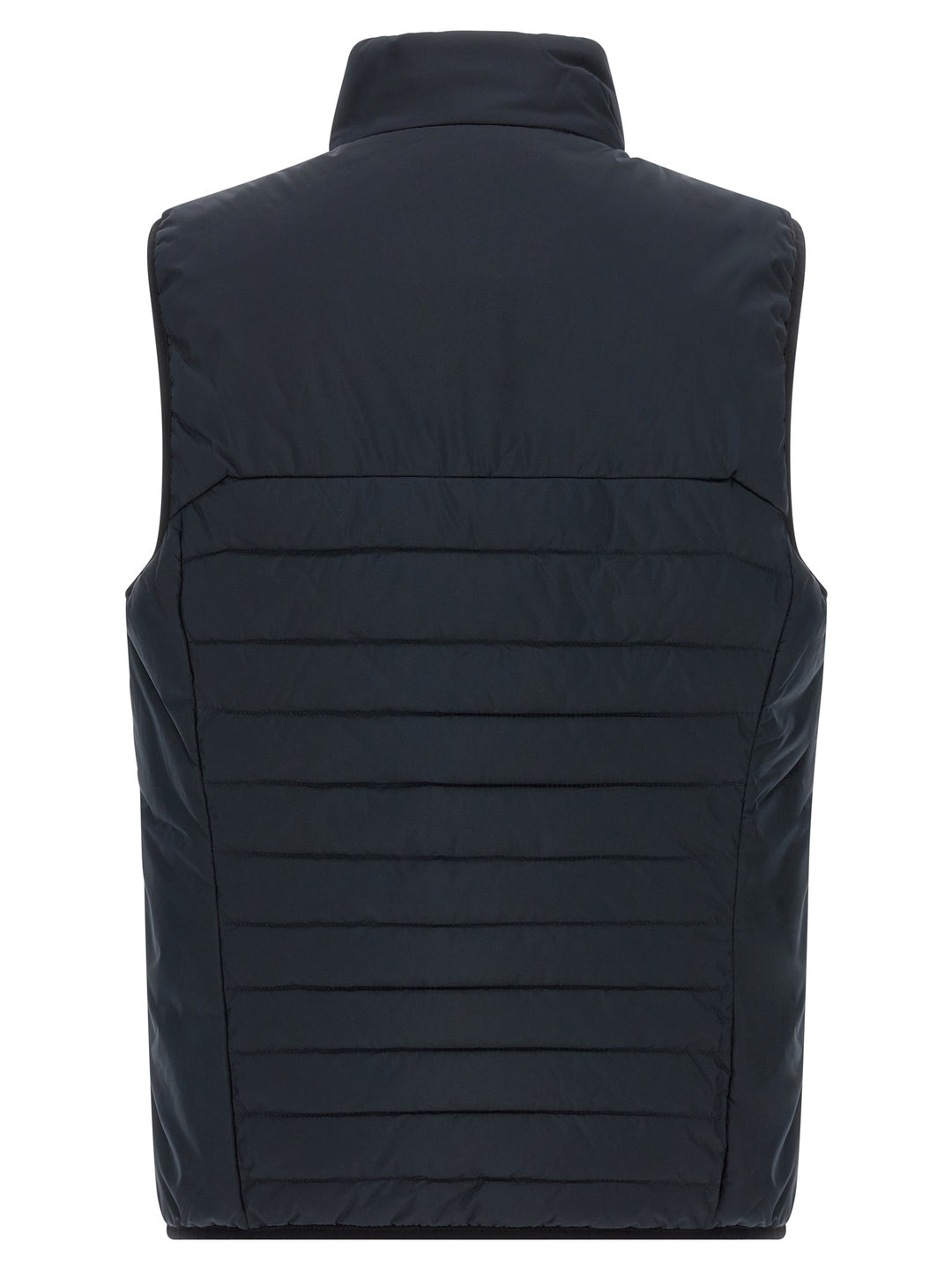Hugo Boss Blue Polyester Sleeveless Jacket