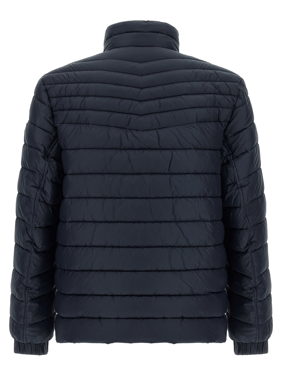 Hugo Boss Blue Polyamide Full-Length Jacket