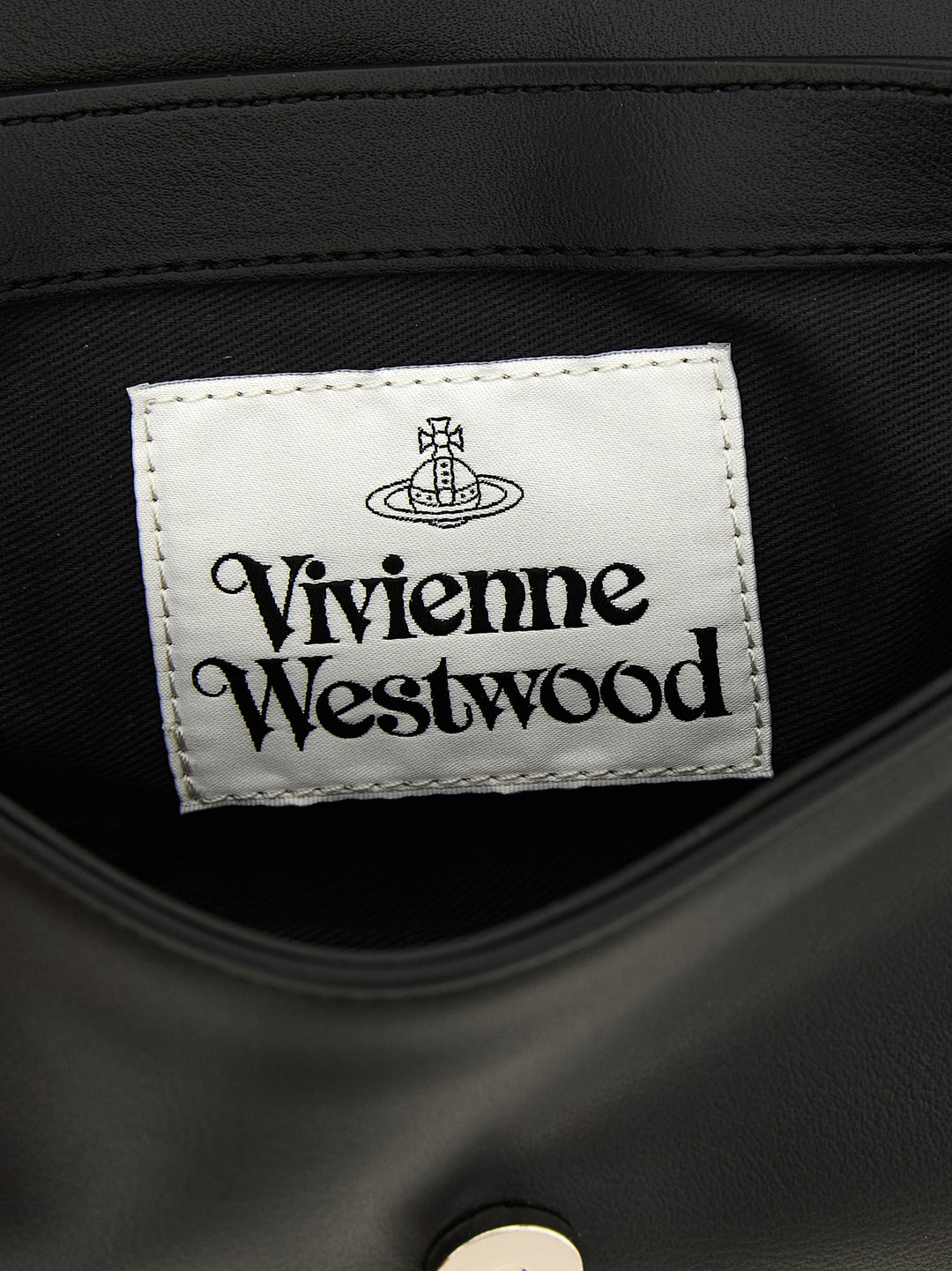 Vivienne Westwood Black Polyester Crossbody Bag