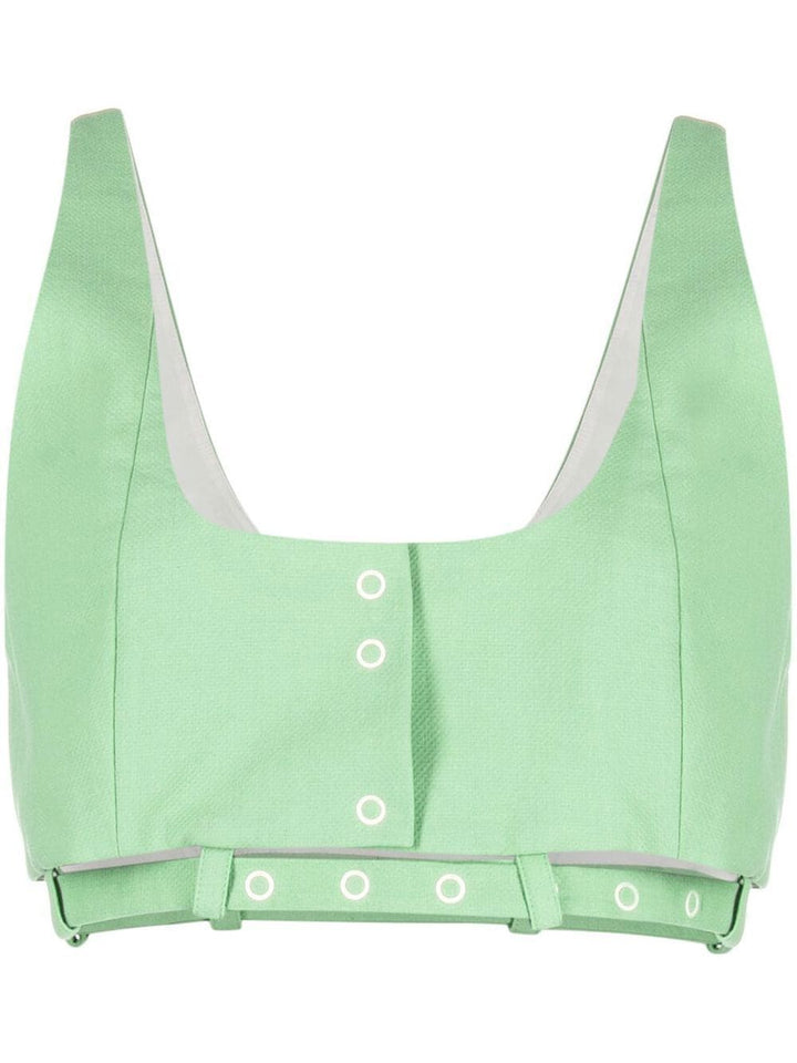 Ganni cropped tank top