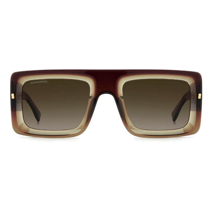 Dsquared² Brown Acetate Sunglasses