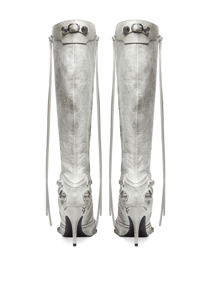 Balenciaga cagole leather boots