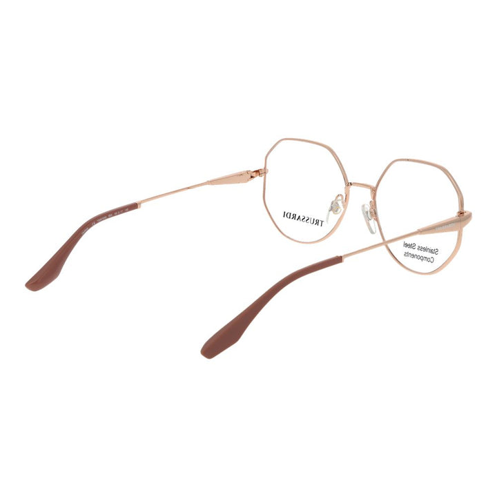 Trussardi Rose Gold Stainless Steel Glasses (Frames)