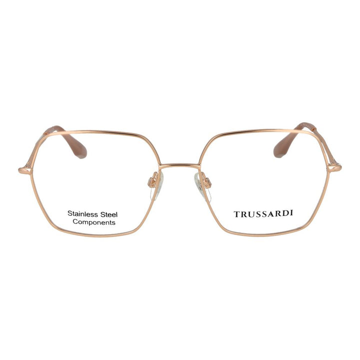 Trussardi Rose Gold Stainless Steel Glasses (Frames)