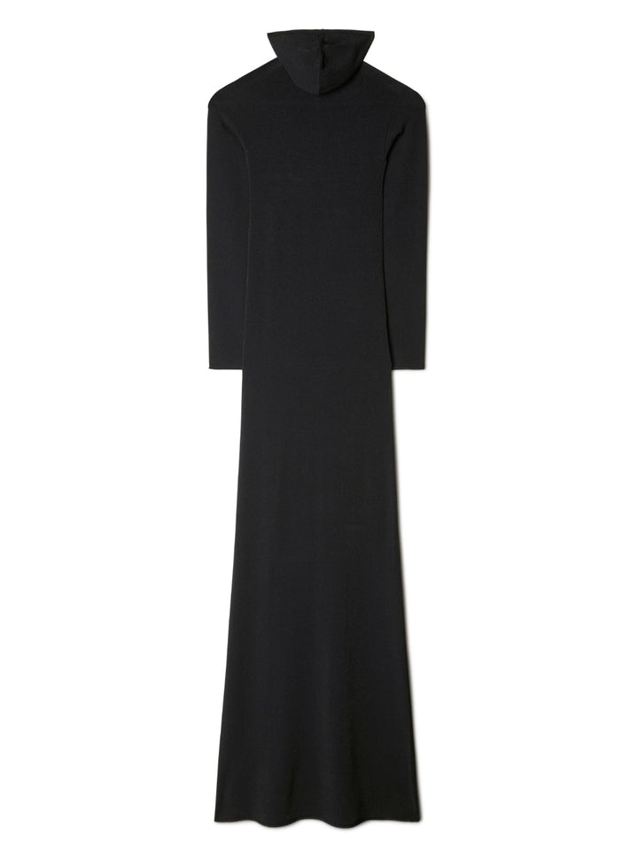 Off White High-neck long dress