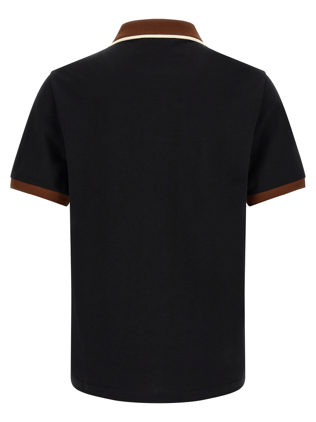 Marni Black Cotton Polo Shirt