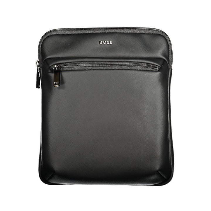 Hugo Boss Black Polyurethane Men's Shoulder Bag