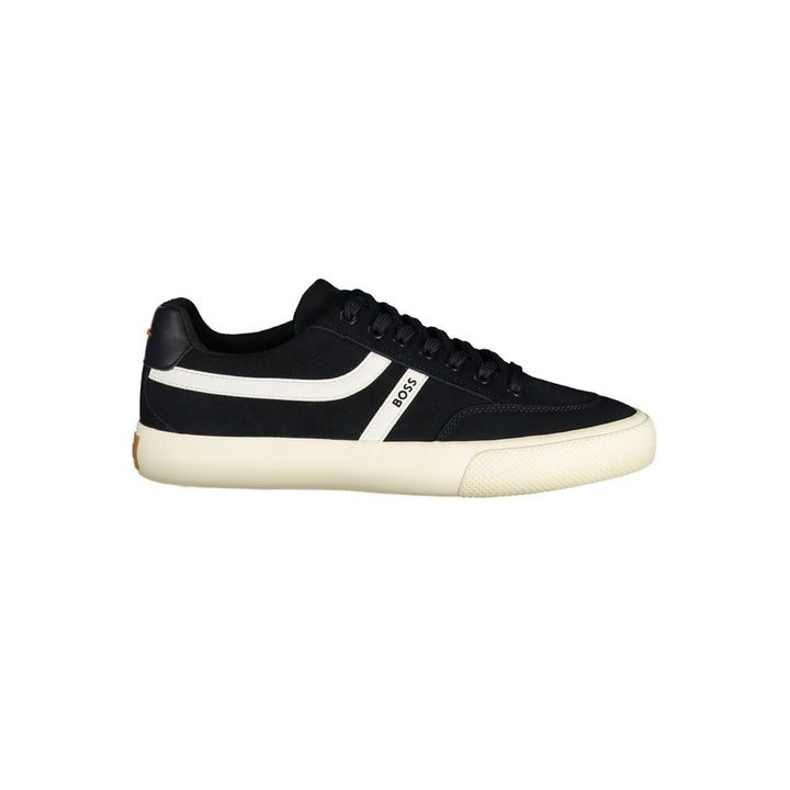 Hugo Boss Blue Polyurethane Men's Sneaker