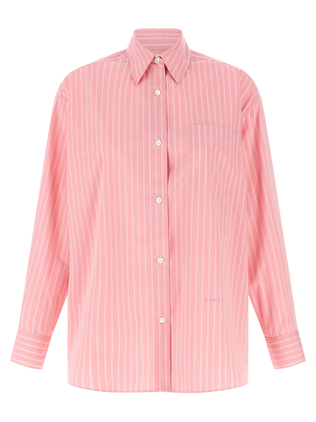 Marni Multicolor Cotton Blouse