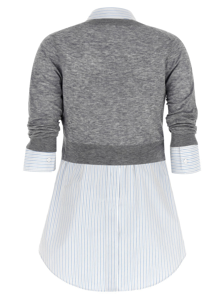 Alexander Wang Gray Wool Blouse