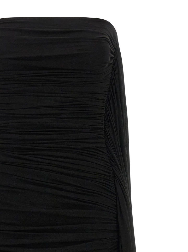 Alexander Wang Black Copper Short Dress