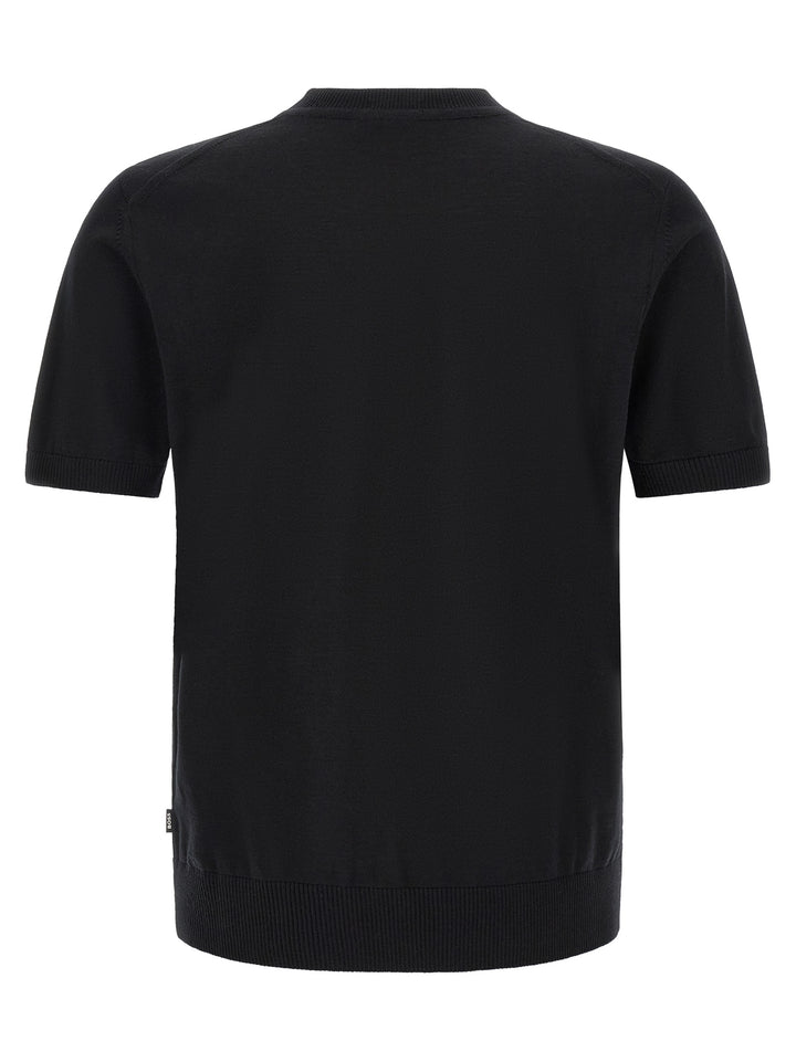 Hugo Boss Black Virgin Wool T-Shirt