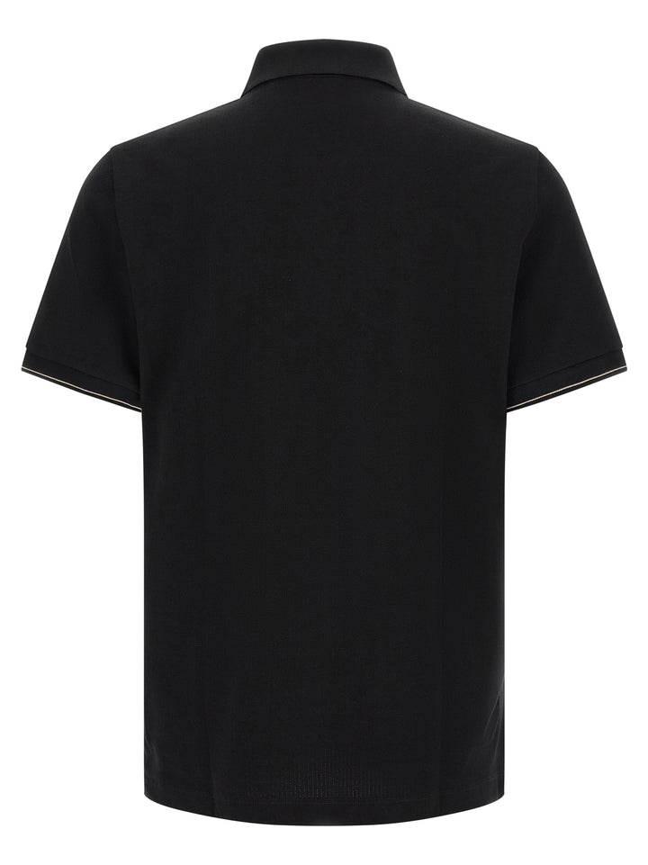 Hugo Boss Black Cotton Polo Shirt