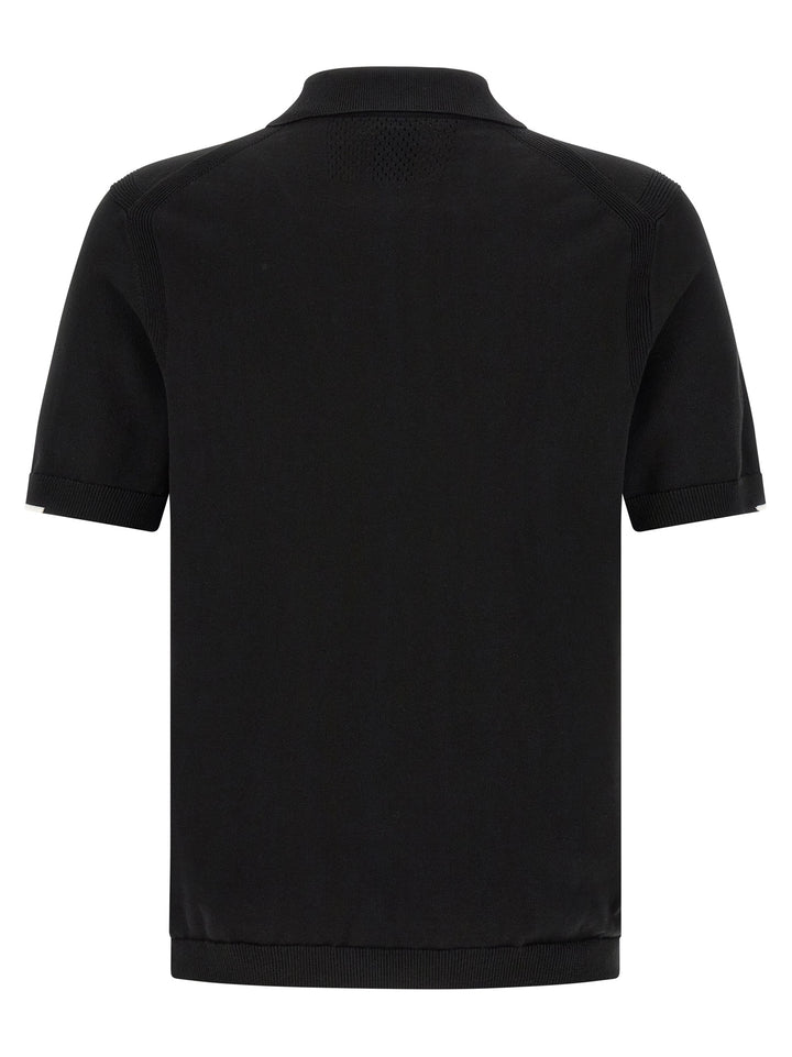 Hugo Boss Black Cotton Polo Shirt