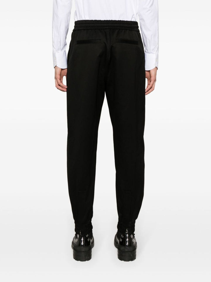 Alexander McQueen Tapered-leg cotton trousers