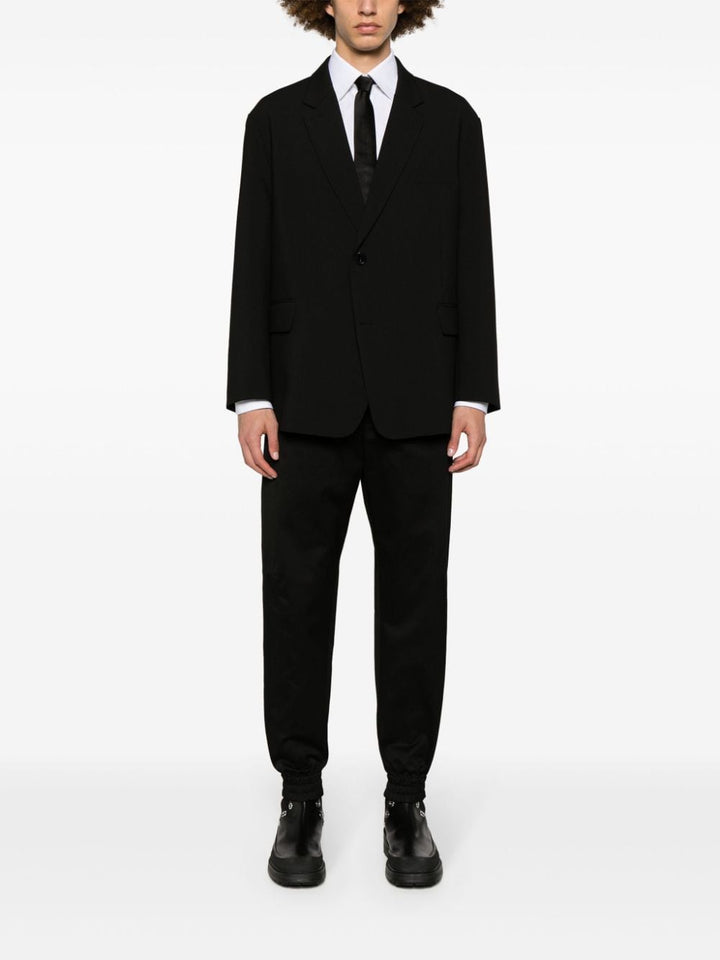 Alexander McQueen Tapered-leg cotton trousers
