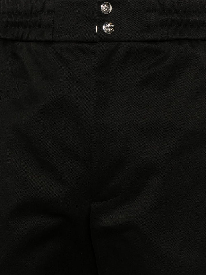 Alexander McQueen Tapered-leg cotton trousers