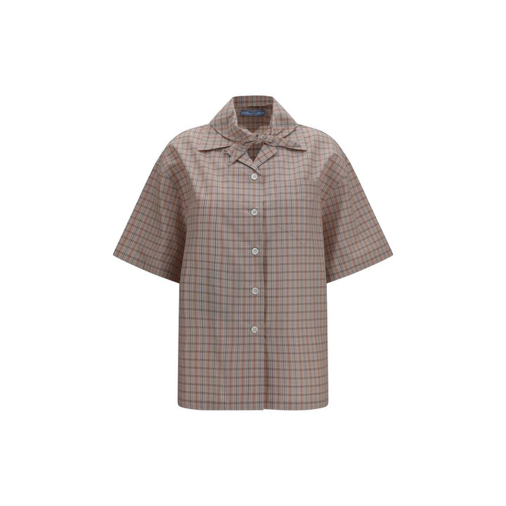 Prada Multicolor Cotton Shortsleeve Shirt