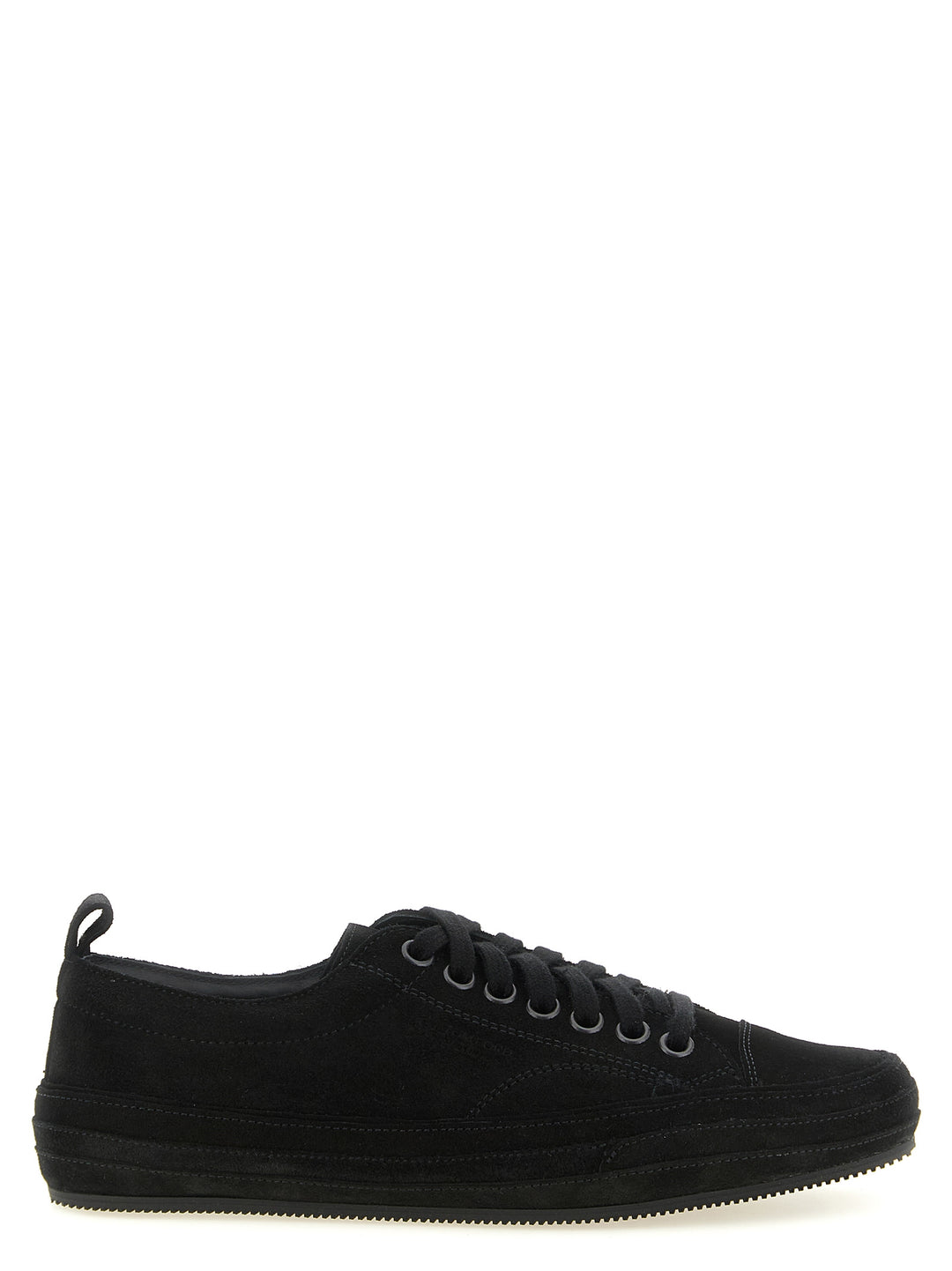 Tom Ford Black Leather Low Top Sneakers