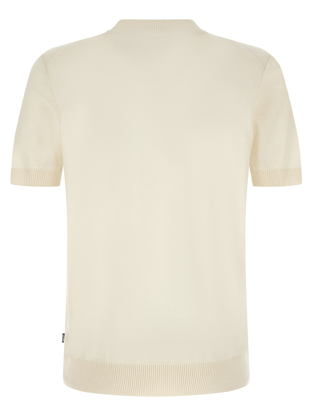 Hugo Boss White Virgin Wool T-Shirt