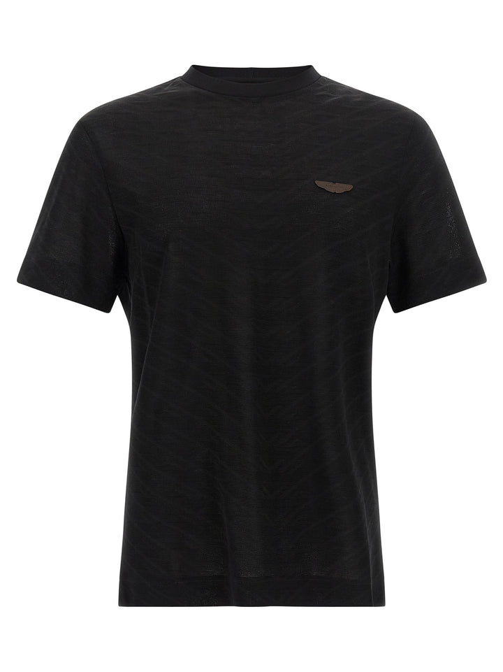 Hugo Boss Black Cotton T-Shirt