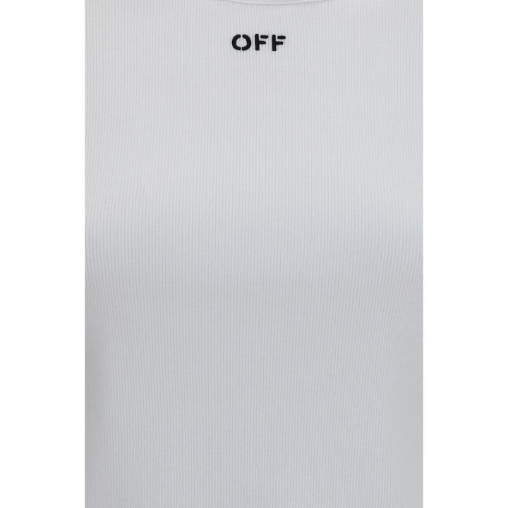 Off-White White Cotton T-Shirt
