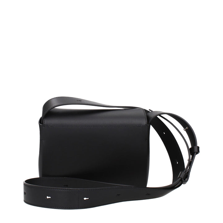 Jil Sander Black Leather Crossbody Bag